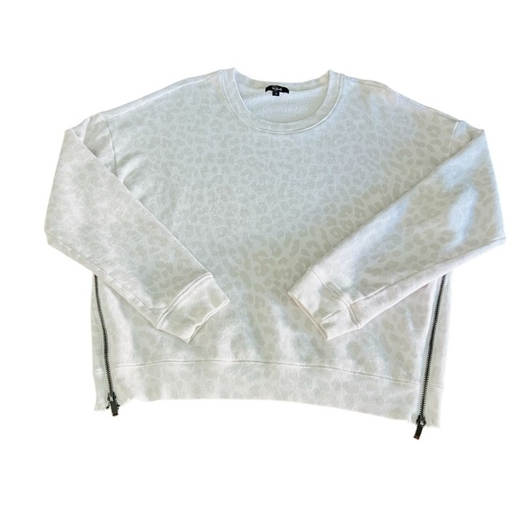 RAILS WOMEN’S MARLO GREY JAGUAR PULLOVER SWEATSHIRT SIZE MEDIUM - Picture 10 of 10